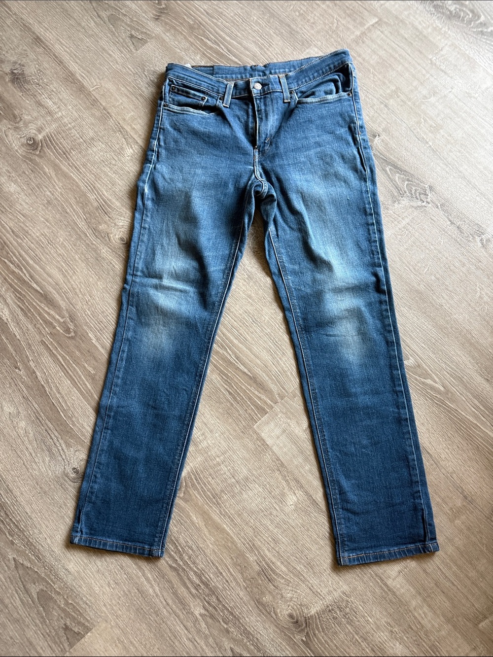 Levi's Indigo Slim Straight Jeans